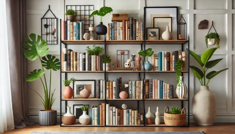 How to Style Your Bookshelves Like a Pro